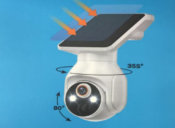 Q50 Wi-Fi 1080p Battery Camera with Solar Panel - 图片 2